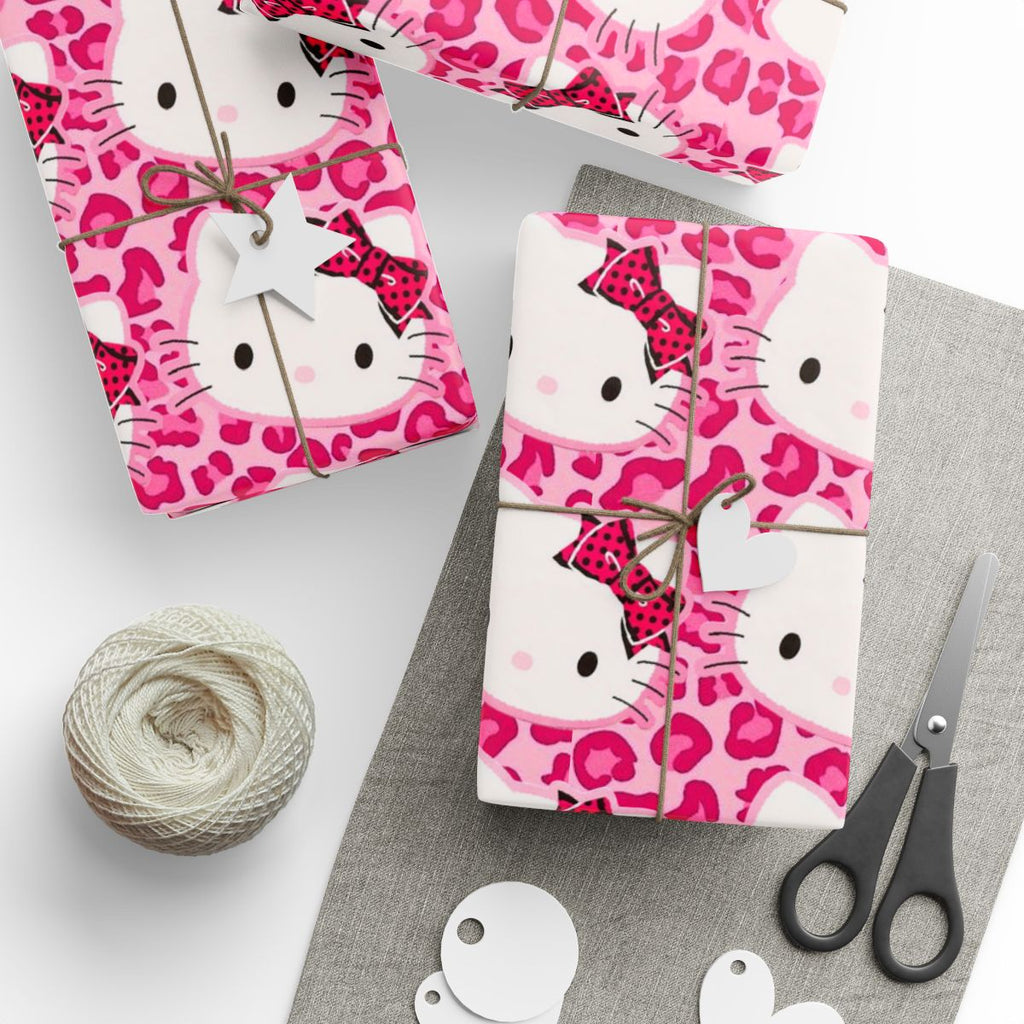 Pink Cheetah Kitty Wrap