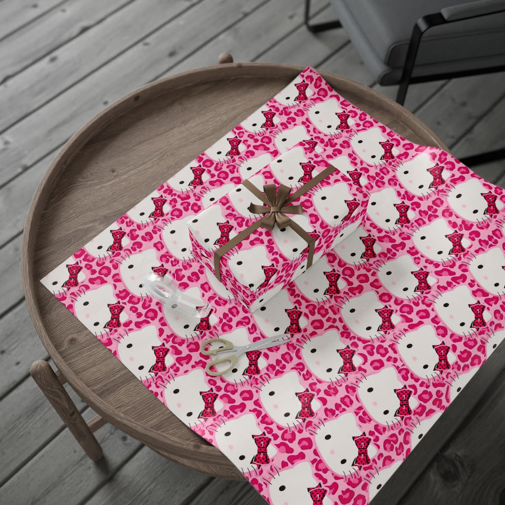 Pink Cheetah Kitty Wrap